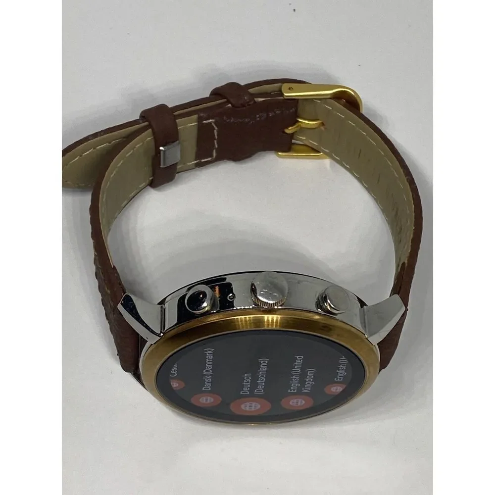 Fossil Gen 4 Authentic Digital Dial Smart Watch Custom Band FTW6016 AB510